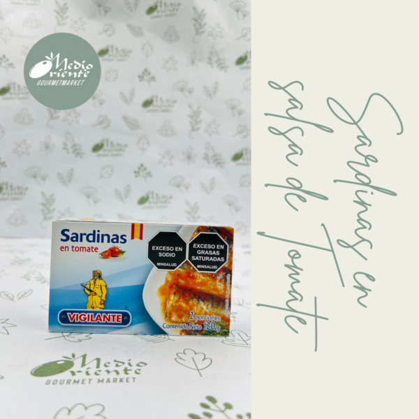 SARDINAS EN SALSA DE TOMATE (120g)